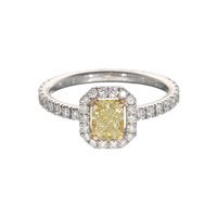 Anello Crivelli Donna FANCY in Oro bianco Diamante 0.81 Ct 372-3645-GI-3/4 - 372-3645-GI-3/4